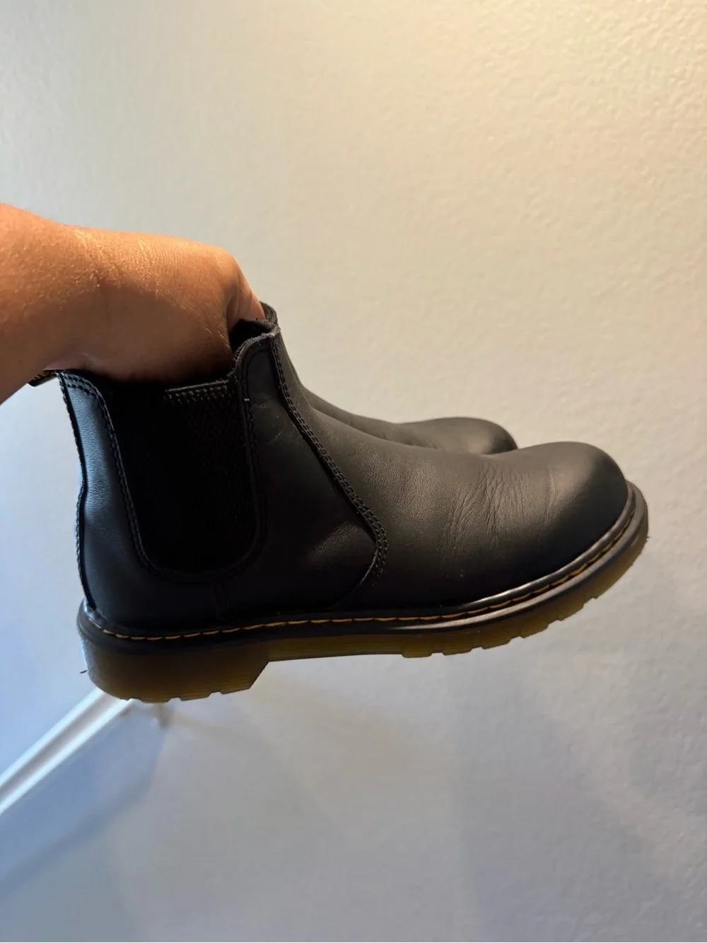 Dr. Martens Kids Black Chelsea Boots